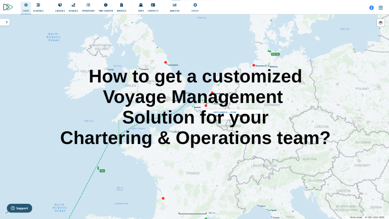 How to get a customized VMS for your Chartering & Operations team?